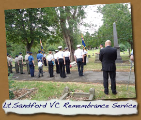 2022 Lt. Sandford VC Remembrance Service
- Click On This for Larger Image (Opens in New Tab)