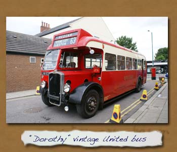 ’Dorothy’ Vintage United Bus
- Click On This for Larger Image
   (Opens in New Window)