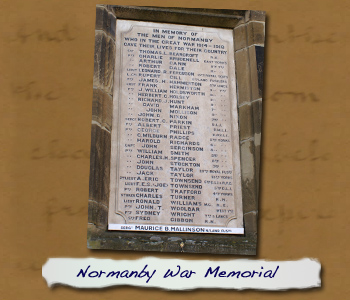 Normanby War Memorial
- Click On This for Larger Image (Opens in New Window)