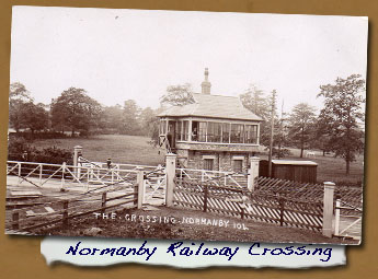Normanby Railway Crossing of Flatts Lane
- Click On This for Larger Image
     (Opens in New Window)