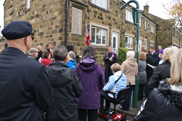 Photo 4  - 2013 Normanby Remembrance Day - About 70 people attended the service