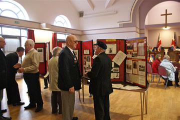 Photo 15  - 2013 Normanby Remembrance Day - Displays and discussion at the chapel