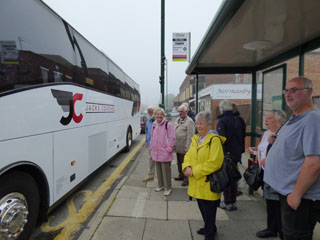 Photo 1  - York Trip -  Waiting for Coach at Normanby