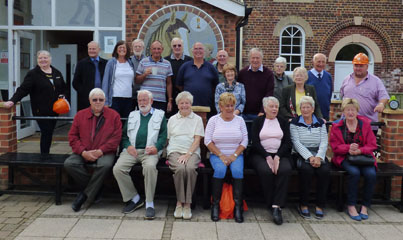 Photo 11  - Cleveland Ironstone Mining Museum - Our Group with Tour Guides