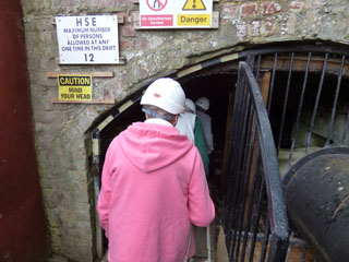 Photo 19  - Cleveland Ironstone Mining Museum - Mind Your Head ! &nbsp; Entering the Drift