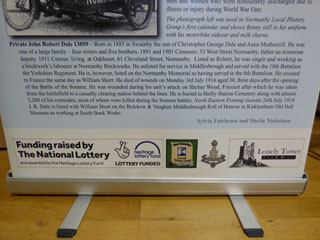 Photo 6  - 2017 William Short VC Film Preview - Pop-up Banner - Thanks to All Providing Assistance