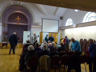 Photo 7  - 2017 William Short VC Film Preview - Our Group Gathers for Monthly Meeting