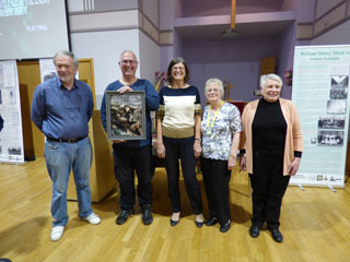 Photo 14  - 2017 William Short VC Film Preview - William Short, Paul Boden, Sheila Nicholson, Sylvia Fairbrass and Joan Outhwaite