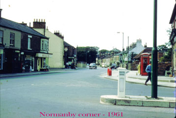 Photo 8  - Normanby Co operative Society - Store 1961 - Just visible on the right. (photo from Richard White)