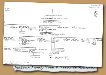 Jackson Family Tree
- Click On This for Larger Image
     (Opens in New Window)