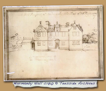 Normanby Hall 1710 -
 Click On This for Larger Image
   (Opens in New Window)