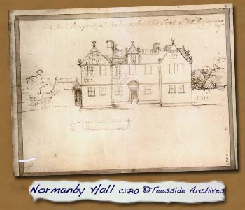Normanby Hall 1710 -
 Click On This for Larger Image
   (Opens in New Window)