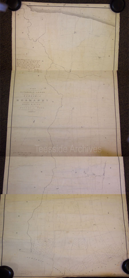 Normanby Tithe Map 1838 - 
 Click On This for Larger Image
   (Opens in New Window)