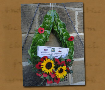Normanby War Memorial Wreath
- Click On This for Larger Image (Opens in New Window)
