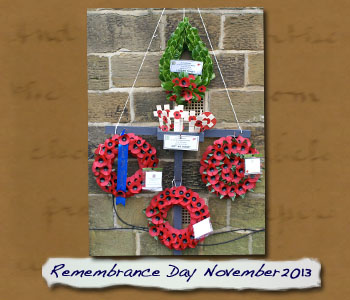 2013 Remembrance Day 2013: War Memorial Wreath
- Click On This for Larger Image (Opens in New Window)