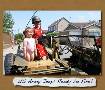 2013 Exhibition: US Army Jeep - Ready to Fire!
Click On This for Larger Image (Opens in New Window)