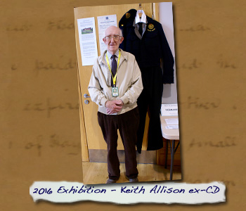 2016 Exhibition: Keith Allison former Asst Controller CDC
- Click On This for Larger Image (Opens in New Window)