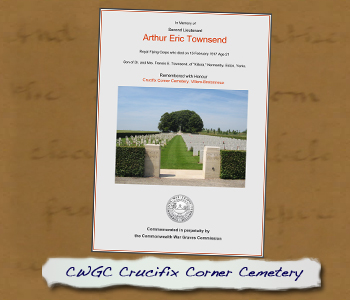 CWGC Crucifix Corner Cemetery