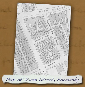 Map of Dixon Street, Normanby
 - Click On This for Larger Image 
	(Opens in New Window)