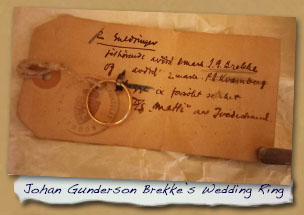 Johan Gunderson Brekkes Wedding Ring -
- Click On This for Larger Image (Opens in New Window)