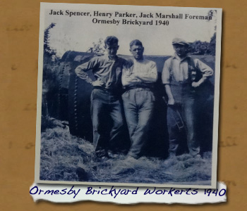 Ormesby Brickyard Workers c.1940
- Click On This for Larger Image
    (Opens in New Window)