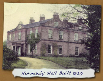 New Normanby Hall built 1820 by WW Jackson
- Click On This for Larger Image (Opens in New Window)