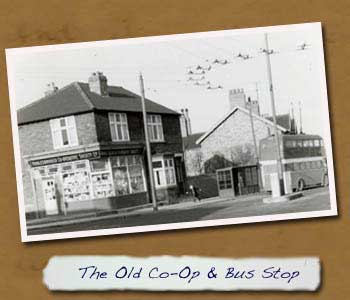 Old Co-op & Bus Stop
- Click On This for Larger Image
    (Opens in New Window)