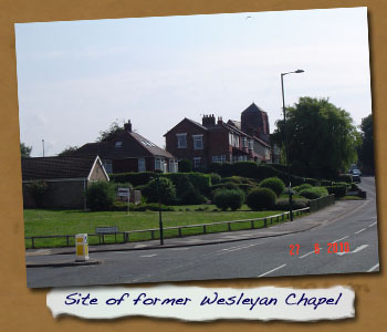 Site of former Wesleyan Chapel
